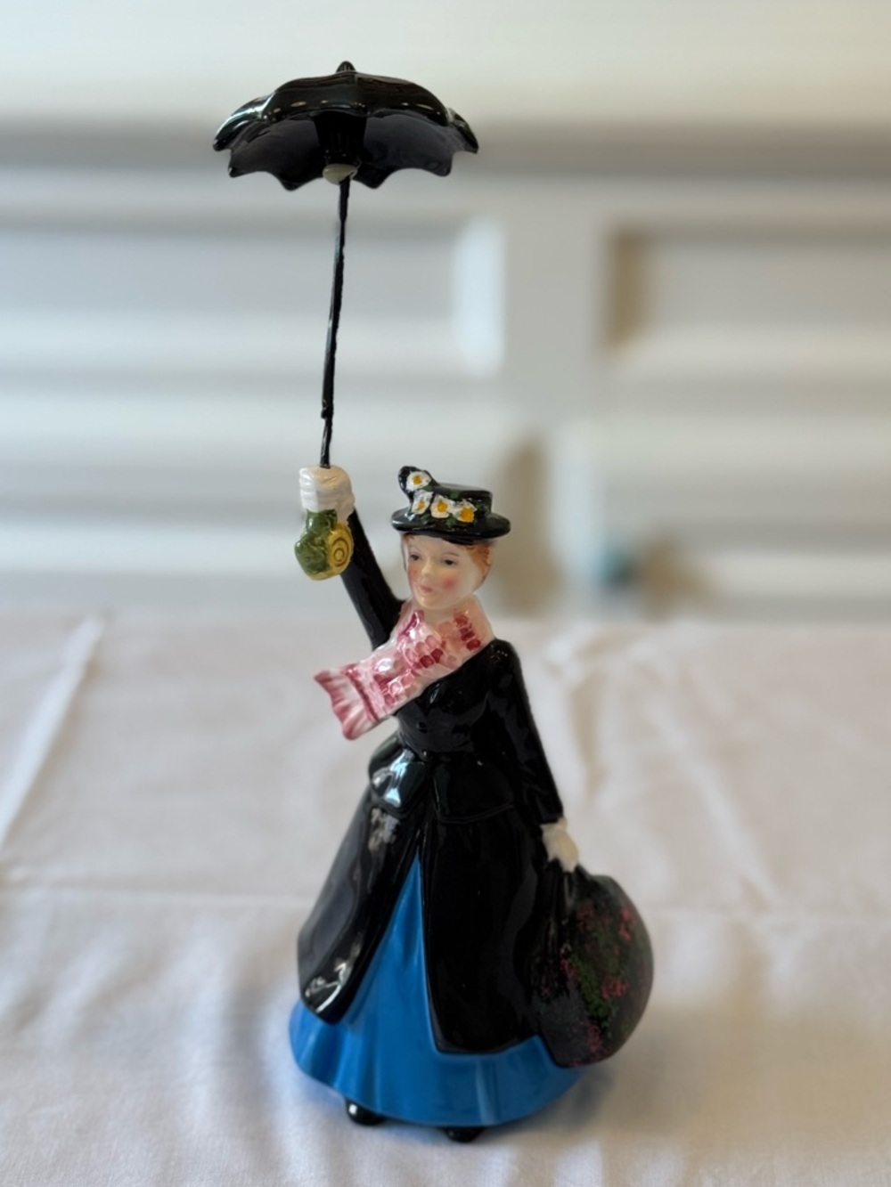 Disney Mary Poppins Ceramic Figurine | HTF Vintage Walt Disney Prod. Japan